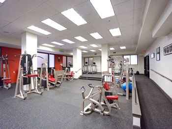 The carling apartments fitness center